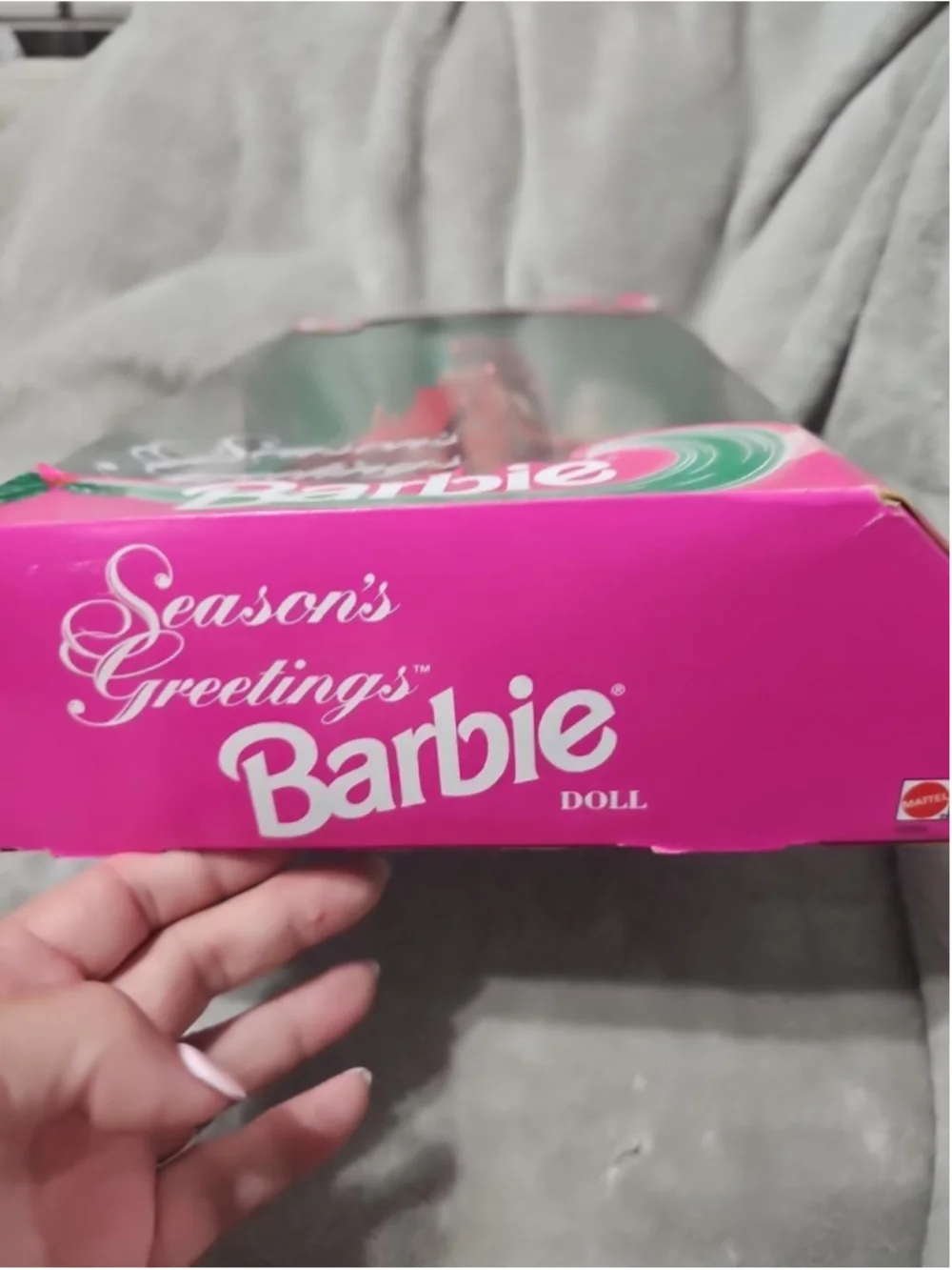 1994 Mattel Season’s Greetings Barbie Limited Edition #12384 NRFB Vintage